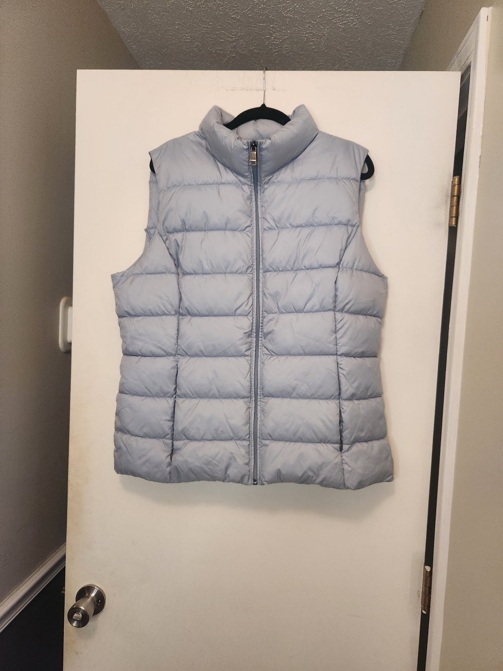 Calvin Klein Pale Blue Quilted Puffer Vest XL
